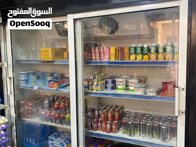 ثلاجة عرض بابين حجم كبير للبيع