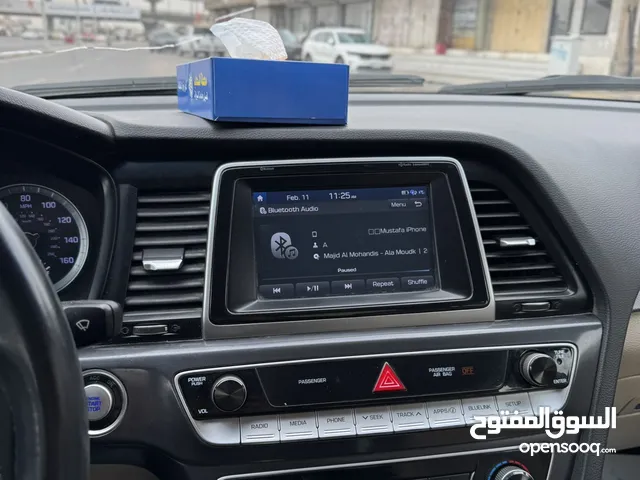السلام عليكم سوناتا 2018للبيع او مراوس حادث فقط بنيد مبدل وبارد قليل
