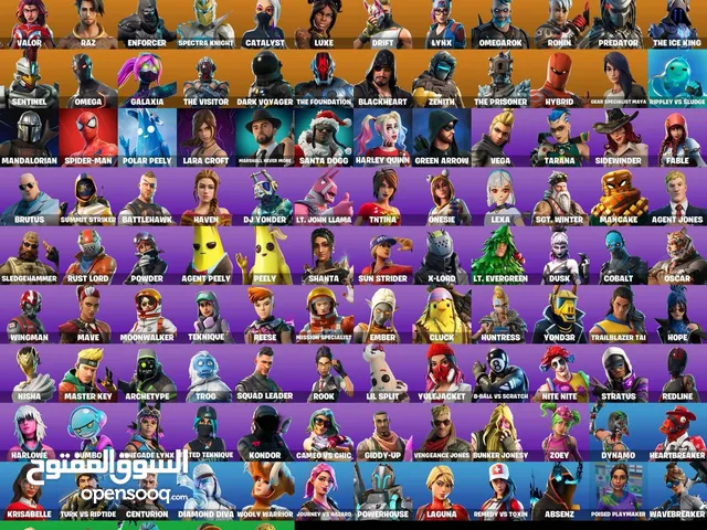 حساب فورت فخم من سيزون 2 +100 سكن + 100 و اندرهم فرش مظلة ماكو بنر الباص ضمان مدى