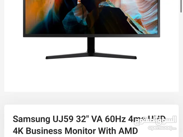 32" Samsung monitors for sale in Hawally
