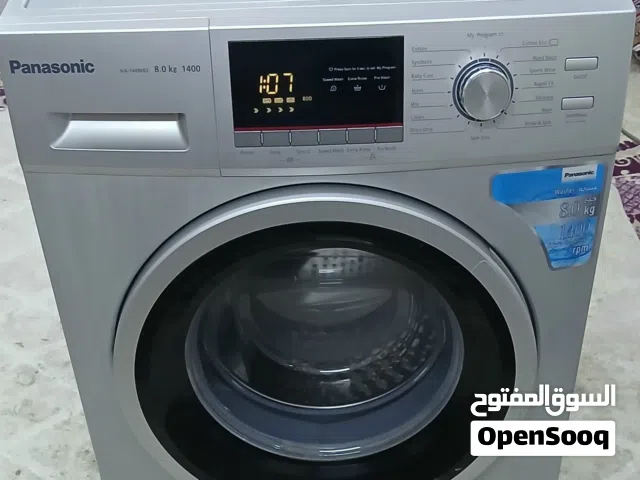 غساله باناسونيك 8 كيلو نظيفه جدا  للبيع