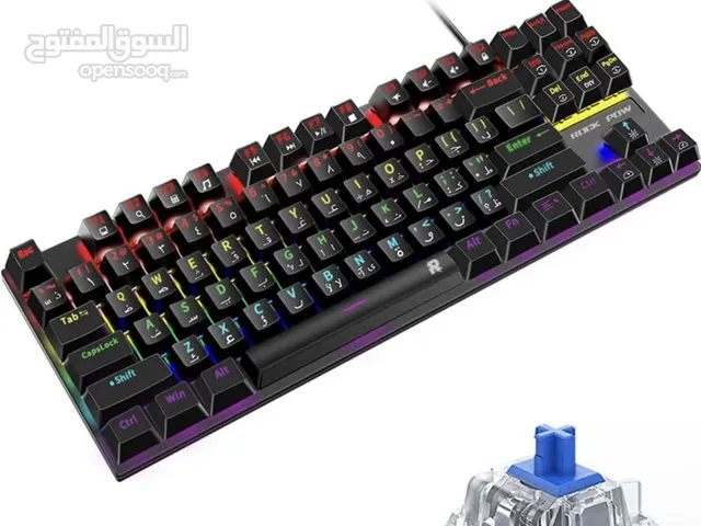 Mechanical Keyboard English/Arabic كيبورد ميكانيكي عربي وإنجليزي