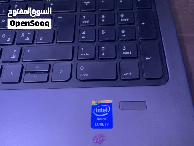 HB zBOok core i 7 ram 16 GB بحال الوكاله