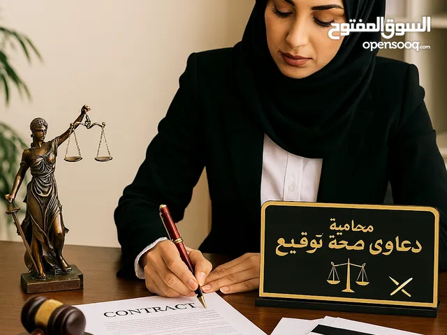 خدمات المحاماة دعاوي صحة التوقيع وكتابة عقود