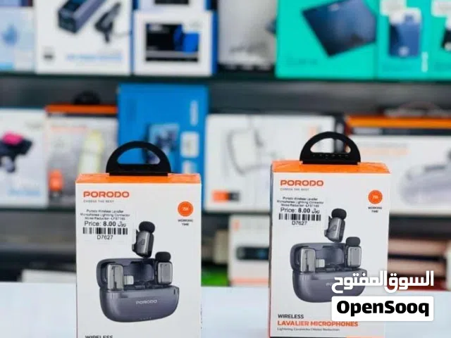 PORODO LAVALIER MICROPHONES ( NOISE REDUCTION )