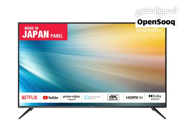 استمتع بتجربة مشاهدة غير عادية مع شاشة Sharp 70 بوصة 4K Android TV – الموديل 4T-C70DK1X هل تحلم