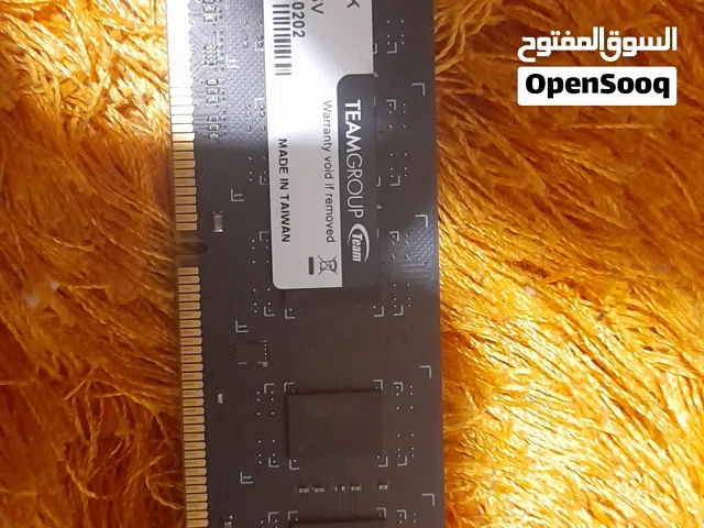رامات ddr3 وحده 8gram و وحده4gram للبيع او على البدل على رام 8gram ddr4