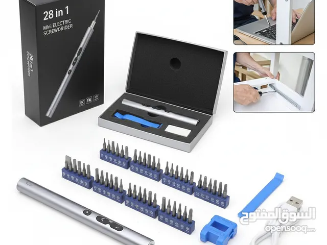 مفك براغي شحن 28سن مختلف اقره الوصف لتفاصيل اكثر