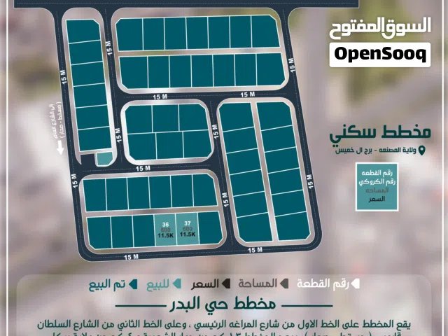 Residential Land for Sale in Al Batinah Al Masnaah