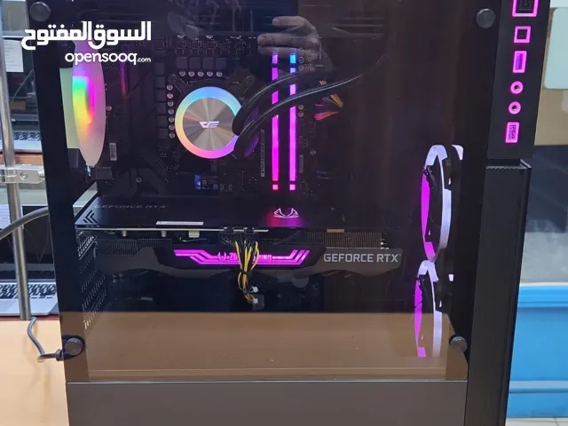 للبيع بي سيCore i5 14Gen /32GB ram/1TB ssdm.2Nvme +1TB HDD/3070Ti RTX 8 GB كالجديد
