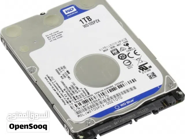 مطلوب هارديسك 1 تيرا عدد اثنين 2.5 انش