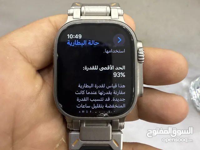 الترا 1 49 بدون كارتون فقط شاحنه وياها سير تيتانيوم اصلي بطاريه 93