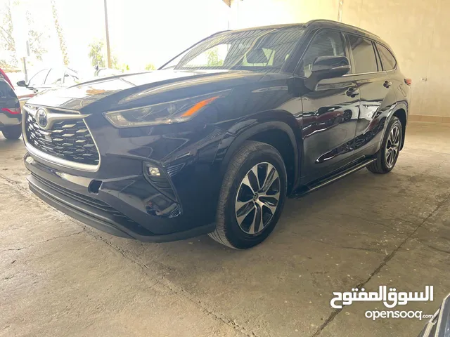 تويوتا هايلاندر 2021 لون كحلي هايبرد فحص كامل