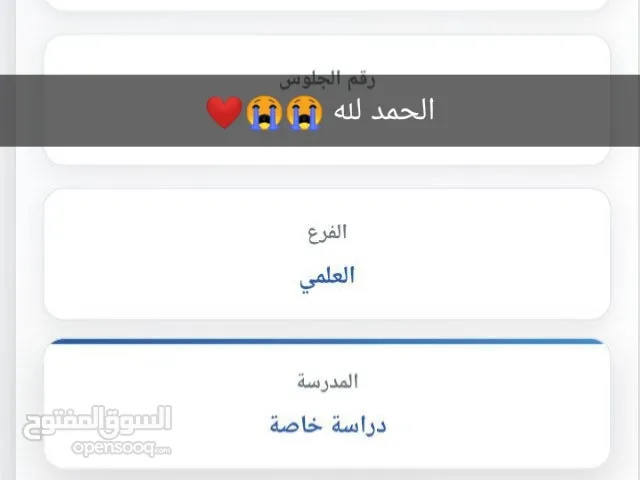 ناجح توجيهي علمي بمعدل 81.6 واستطيع توصيل المعلومات بطرق جميلة