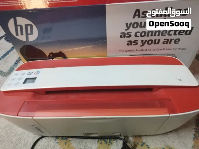 فرصة.. طابعة HP وايرلس مدمجة بحالة الوكالة (بالكرتون وكامل أغراضها)