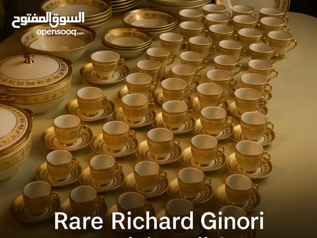 طقم بورسلان فاخر جدًا من شركة إيطالية عالمية،