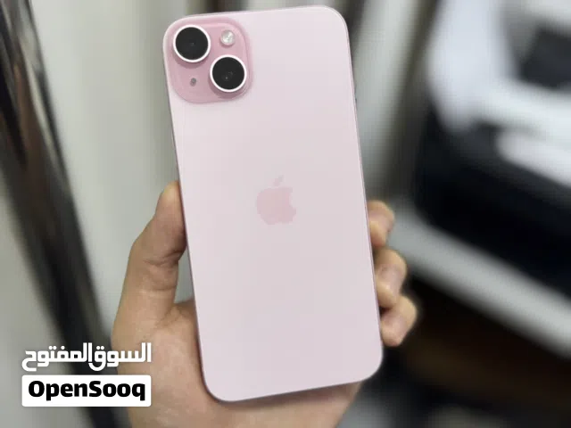 ايفون 15 بلس 128 جيجا بجميع الوانه المميزة مدخل خط بطاريات 88-94% بحالة الجديد ومكفولين