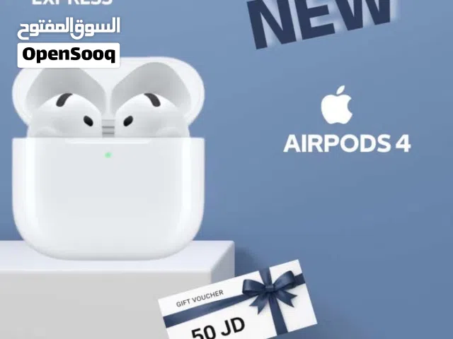 AIRPODS 4 NEW /// سماعه آبل ايربودز 4 الجديد