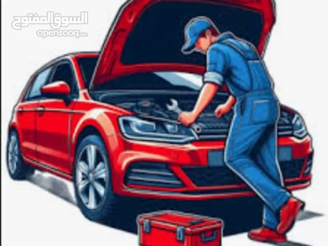 فني ميكانيكي وكهربائي سيارات متنقل خدمة 24ساعه