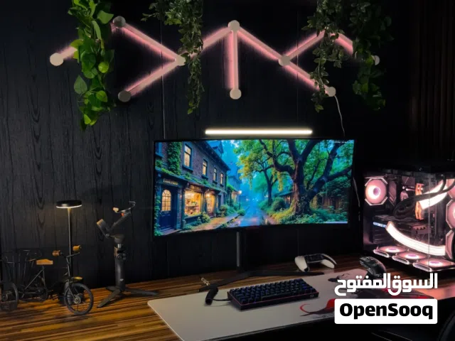 شاشه ns gamer 34 inch الترا وايد (كيرڤ)