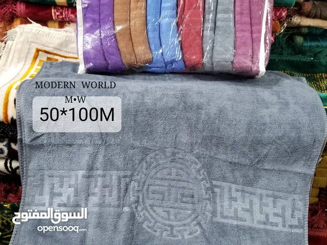 مناشف حجم50×100تستخدم لتنشيف اليداو الوجه او الشعر قماش طبي وكذالك لصوالين الحلاقه او كوافير التجميل