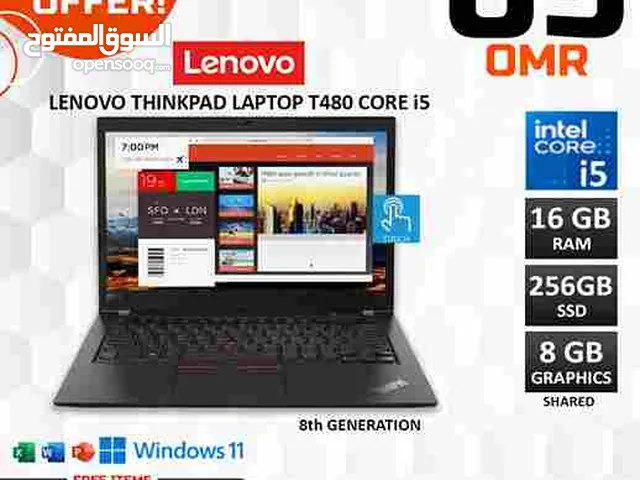 LENOVO T480 CORE i5 8TH GEN TOUCH SCREEN 16GB RAM 256GB SSD