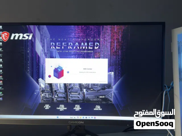 اغراض مع شاشه 2k /27انش/ 165hz سماعه ROG