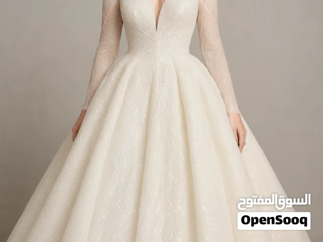 بدلة زفاف فخمة – إطلالة ملكية ساحرة