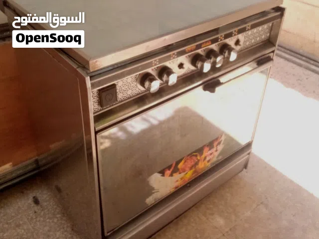 غاز 5 عيون استالس نيورفسال شغال شويات نضام مزدوج بشتغلو 80 سم فقط 65 دينار