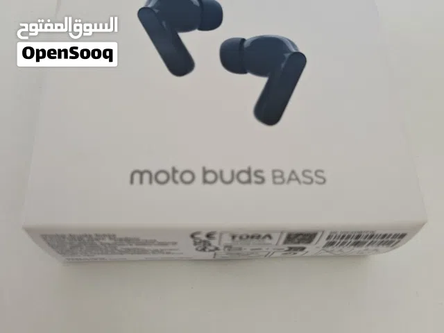 سماعات بلوتوث moto buds bass جديدة مسكرة ممكن البدل على ساعة