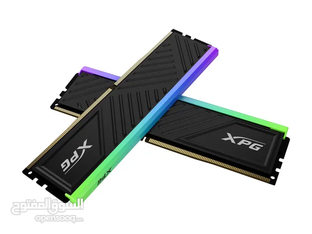 ترامات RGB XPG 3200MHZ 16GB 2*8 متوفر خدمه توصيل