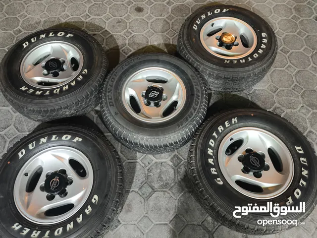 للبيع رنقات و تواير حق نيسان بو عبيد مقاس 16 مع تواير دانلوب