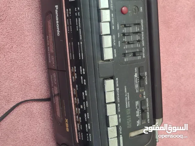 مسجل وراديو باناسونيك اصلي ويوجد شرايط