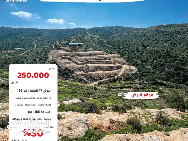 Mixed Use Land for Sale in Ramallah and Al-Bireh Dayr Ibzi'