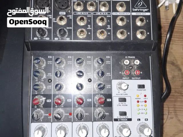 للبيع مكسر بهرنجر عادي mixer behringer for sale 2 mono channels and 2 stereo channels