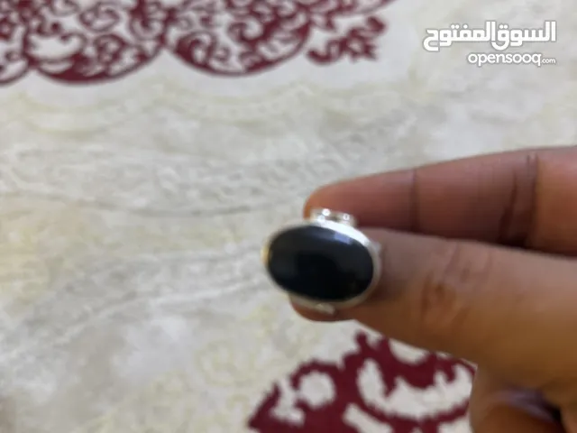 خواتم عقيق يماني واحد سليماني هندي قياس 14
