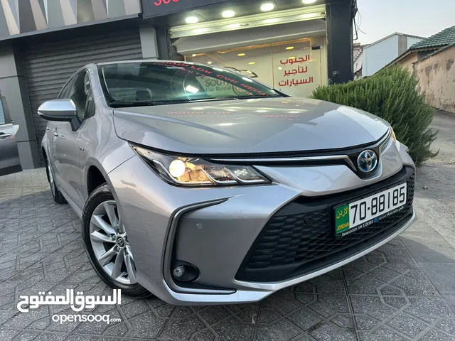 استأجر الان تويوتا كورولا موديل 2025 فل كامل اضافات هايبرد عداد زيرو باقل الاسعار