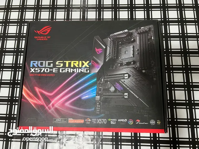 *NEW AMD Motherboard Rog Strix x570 E GAMING DDR4