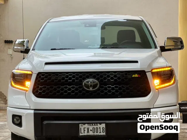 جايه سليمه بدون حوادث Toyota TUNDRA 2020 محرك 46v8 ساحليه ماشية 100 الف ميل تنك كبير
