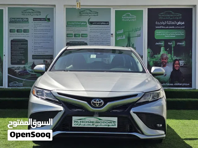 تويوتا كامري SE موديل 2021 وارد امريكي  بحادث جداً بسيط وممشى قليل السياره تشمل عروض رمضان لاتفوتها