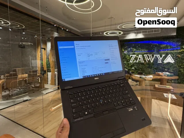 Laptop dell workstation/ core i5 / 8gb ram / 256gb ssd / مع الضمان / مناسب للجميع الفئات
