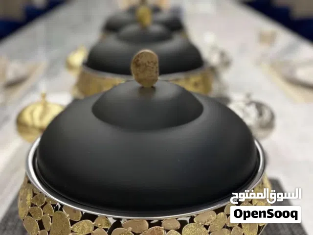 6صينية بوفيهات استخدام قليل بعضها جديده