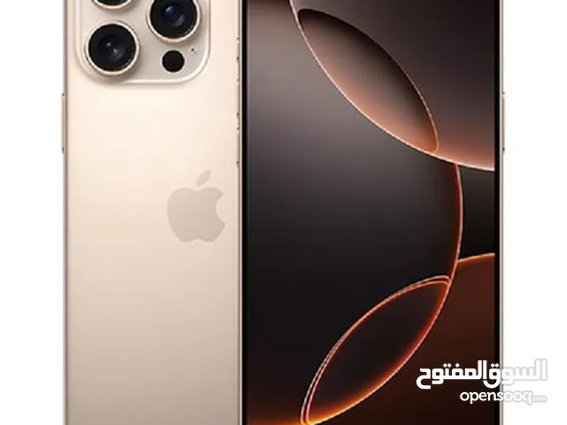 ايفون 16 برو ماكس مستعمل فترة قصيرة 256 جيجا لون ذهبي الجهاز اخو لجديد معا كرتونتو وبطارية 100