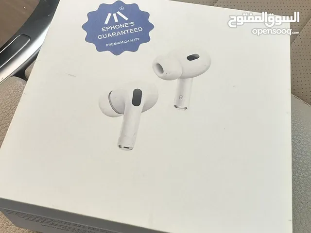 سماعة AirPods Pro 2 جديدة غير مستعملة ضمان سنة.
