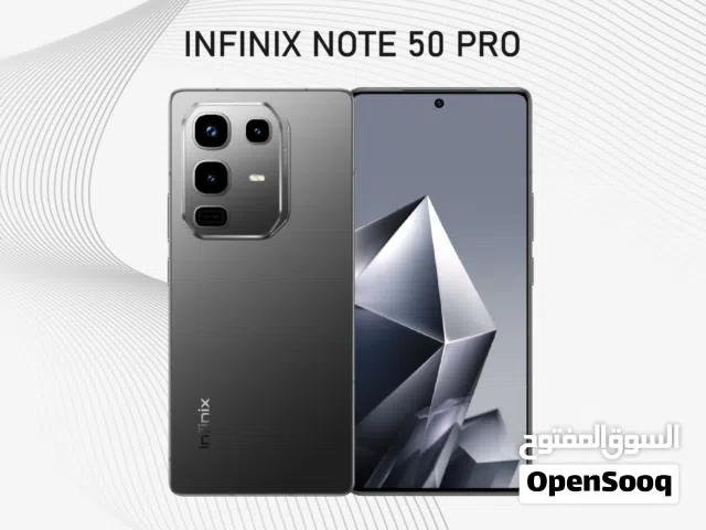 Infinx not 50  256g  24ram  جديد مكفول سنه من الوكيل