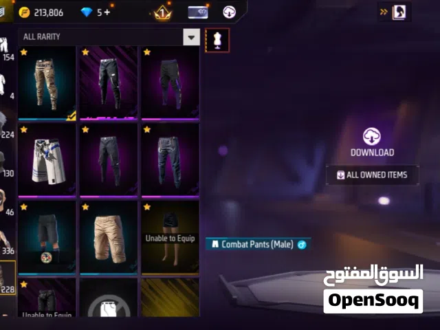 3 evos one maxed stacked