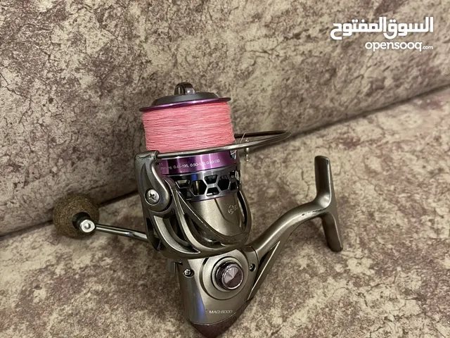 okuma magda air rod 80_160 gram and pioneer reel 6000