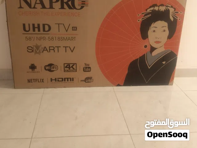 NAPRO 58 INCHES TELEVISION SUPPORTING ANDROID WI-FI new inbox