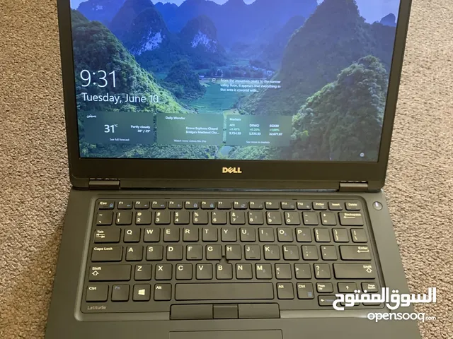 Dell latitude 5380 business and gaming laptop 7th core i5 7300HQ CPU 2.50QHz ram8 512GB ssd