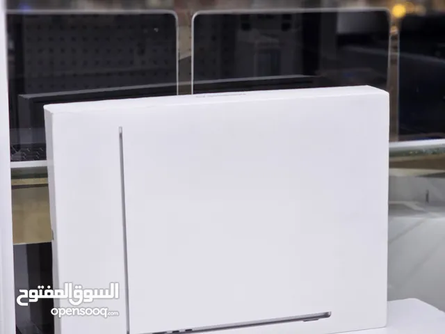 MacBook Air 15 2024 M3 16GB Ram 512GB SSD لابتوب ابل